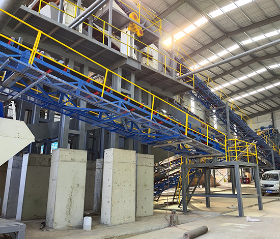 時產320噸機制砂生產線