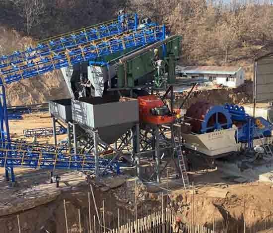 時產800噸機制砂生產線